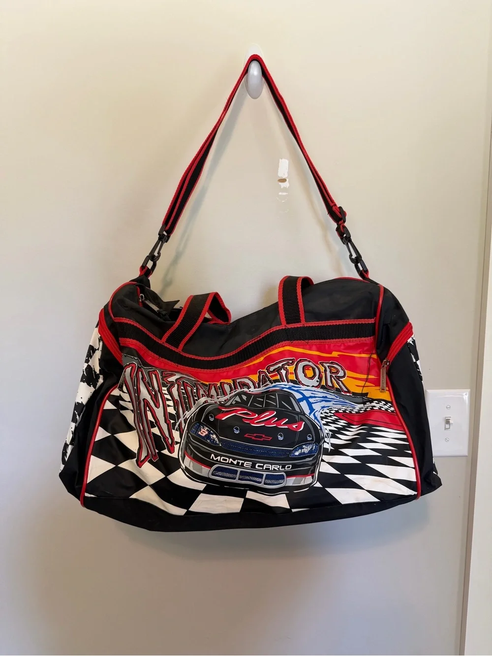 Vintage Dale Earnhardt #3 NASCAR Duffel Bag GM Goodwrench Intimidator ADS Sports